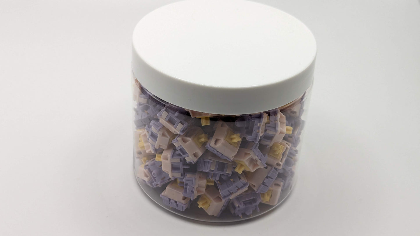 (100) Princess Tactile Switches in *RAW* Kittko