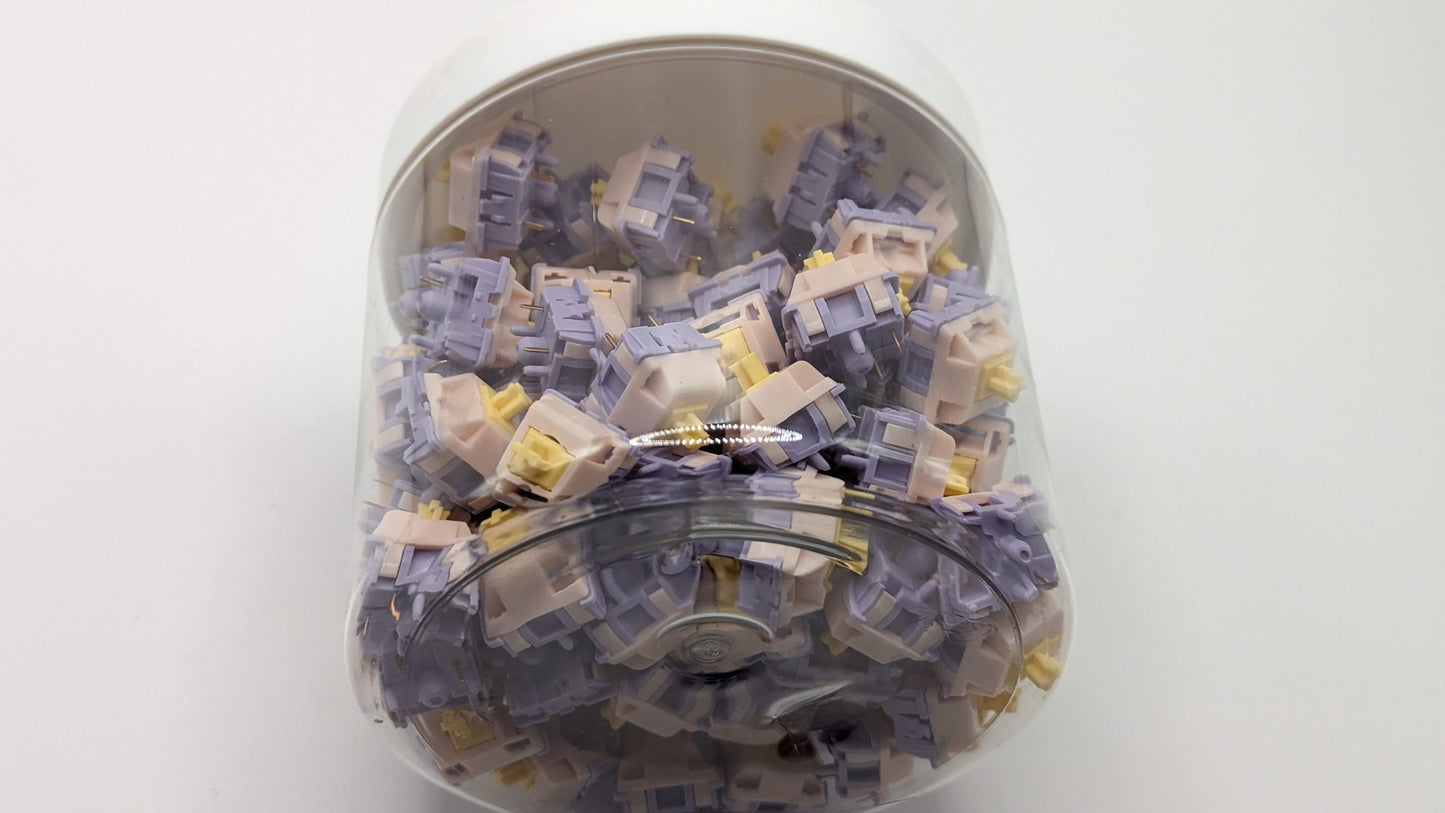 (100) Princess Tactile Switches in *RAW* Kittko