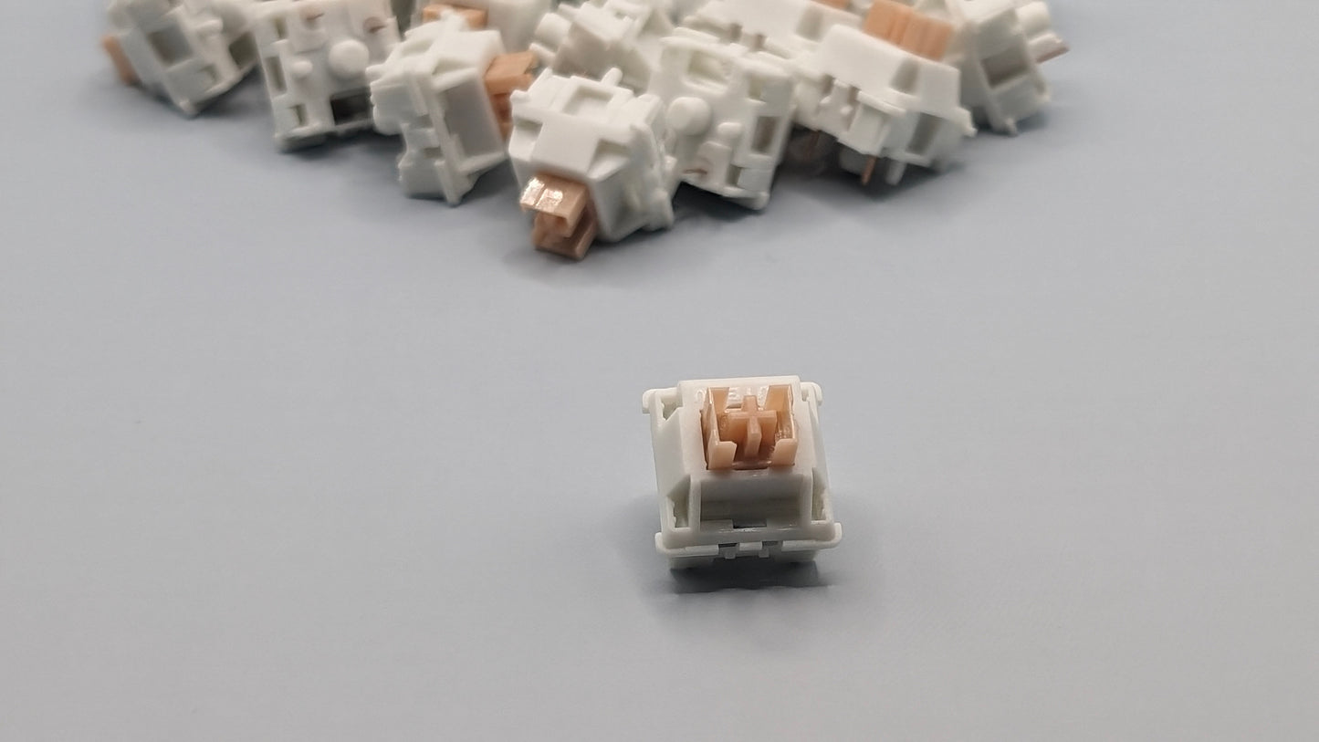 Outemu Creamy Yellow Pro V2 Silent Tactile Switch