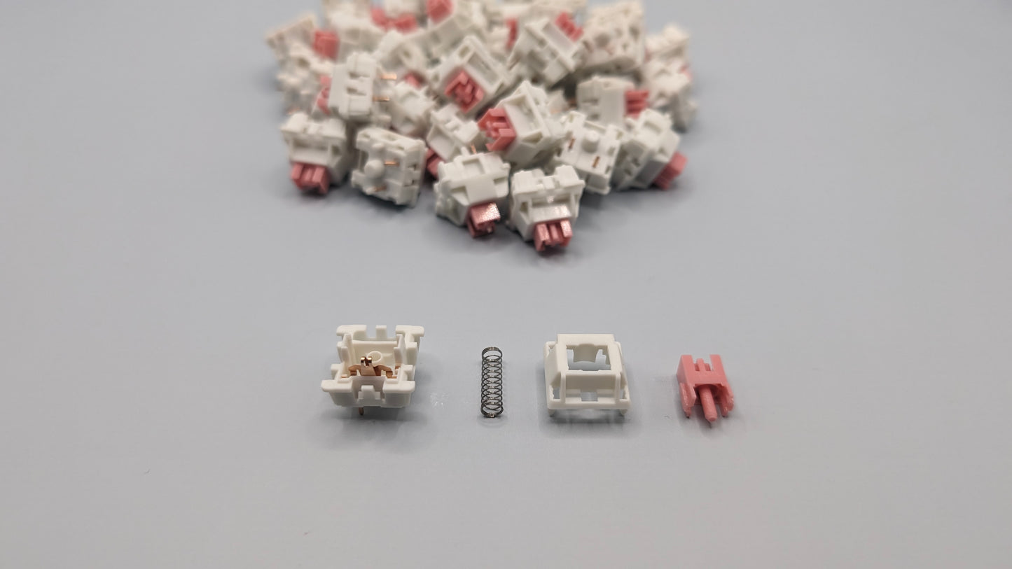 Outemu Cream Pink Pro V2 Linear Switch