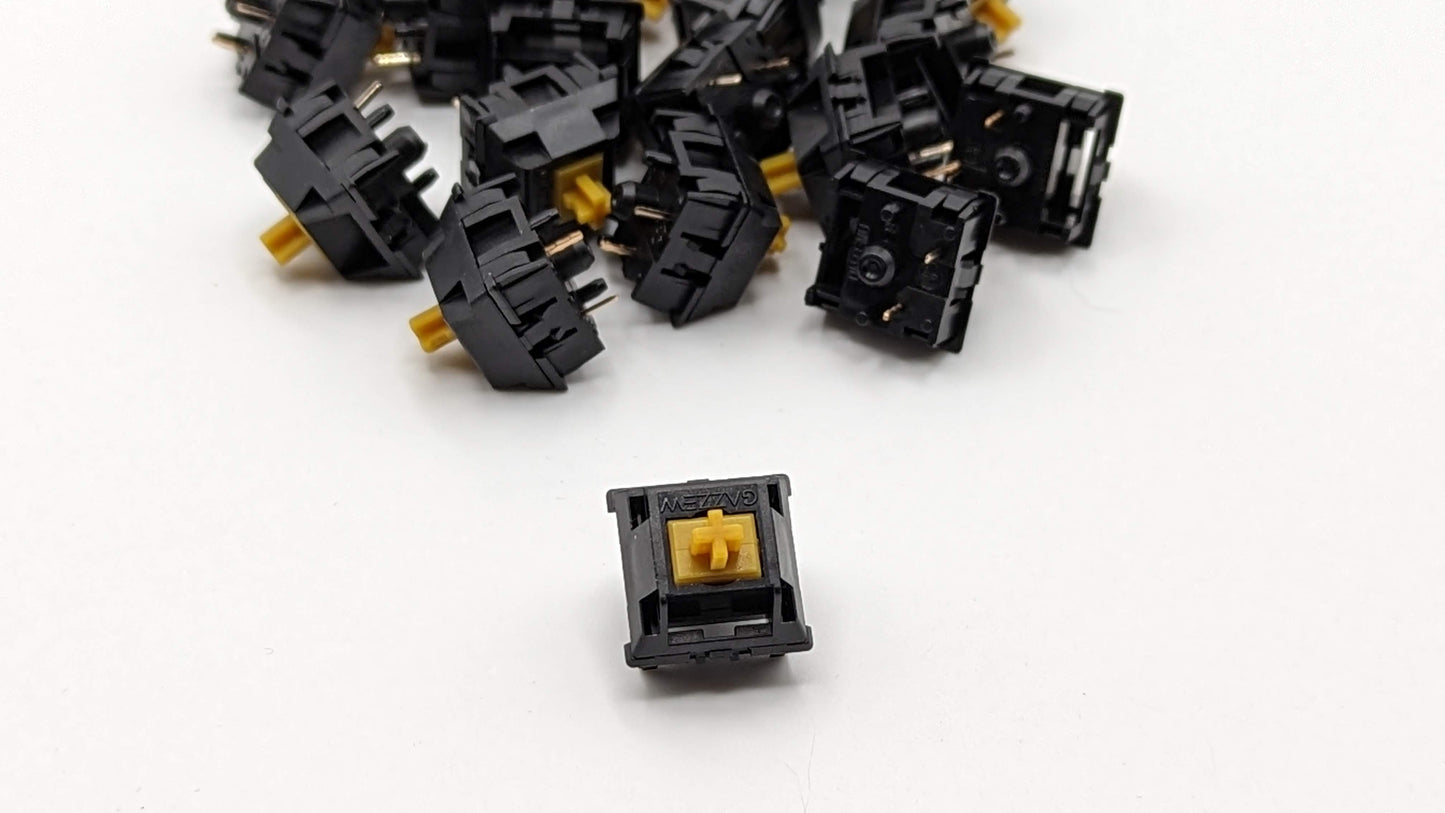 Gazzew U4T Thocky Tactile Black Switch (62g)