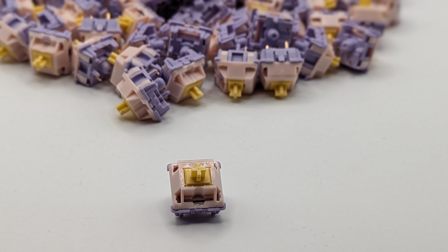 (100) Princess Tactile Switches in *RAW* Kittko